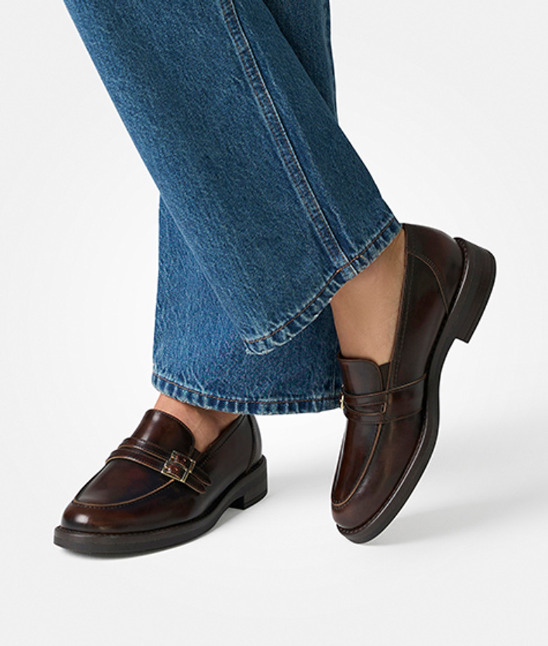 Paul Green 1174-010 Slipper & Mokassin in braun