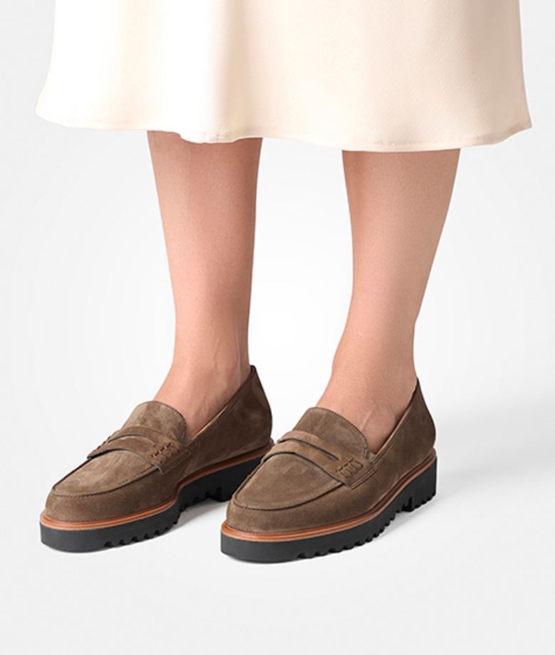 Paul Green 2694-118 Slipper & Mokassin in braun
