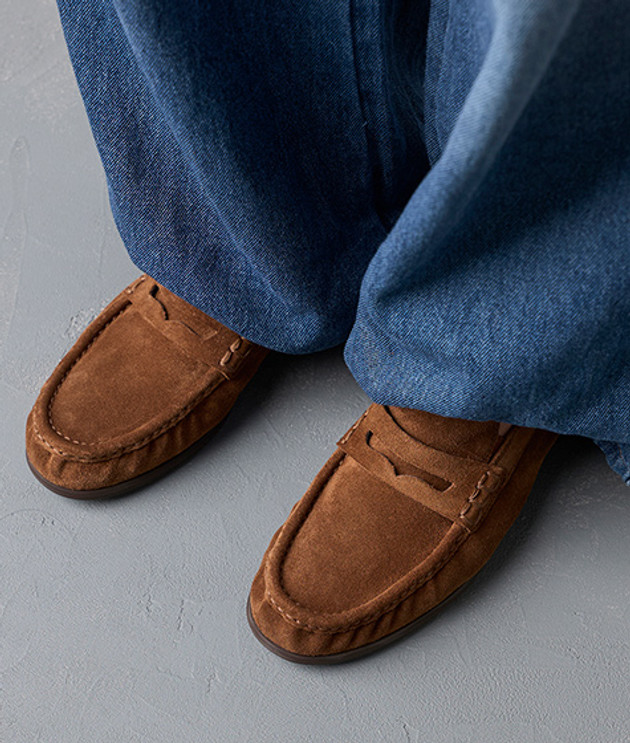 Paul Green 1228-004 Slipper & Mokassin in braun