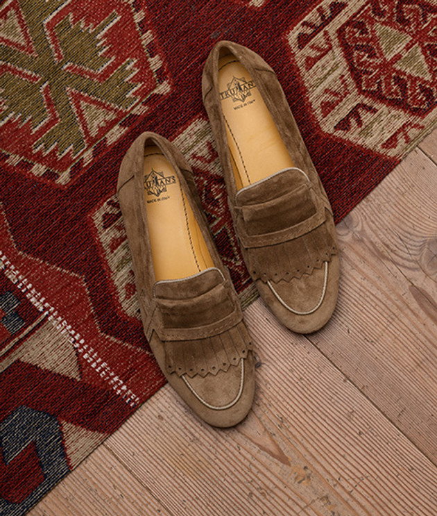 Truman's 4205 145 CAPPUCCINO Slipper & Mokassin in braun