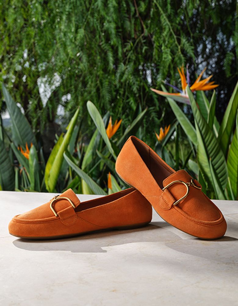 GEOX PALMARIA Slipper & Mokassin in orange