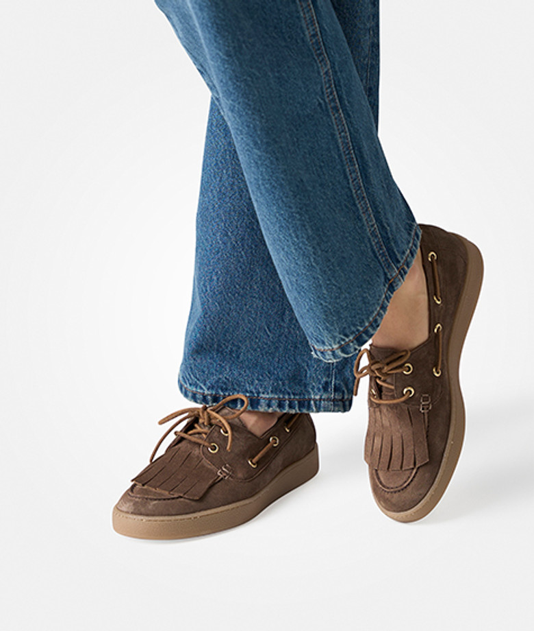 Paul Green 1217-019 Slipper & Mokassin in braun