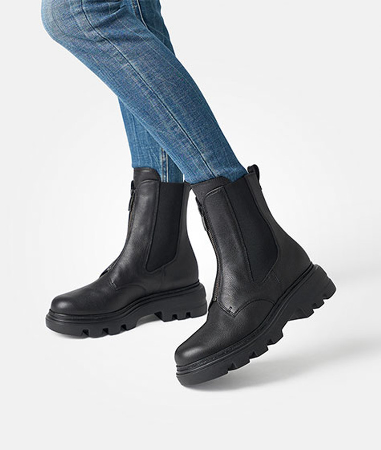 Paul Green 8287-000 Boots in schwarz