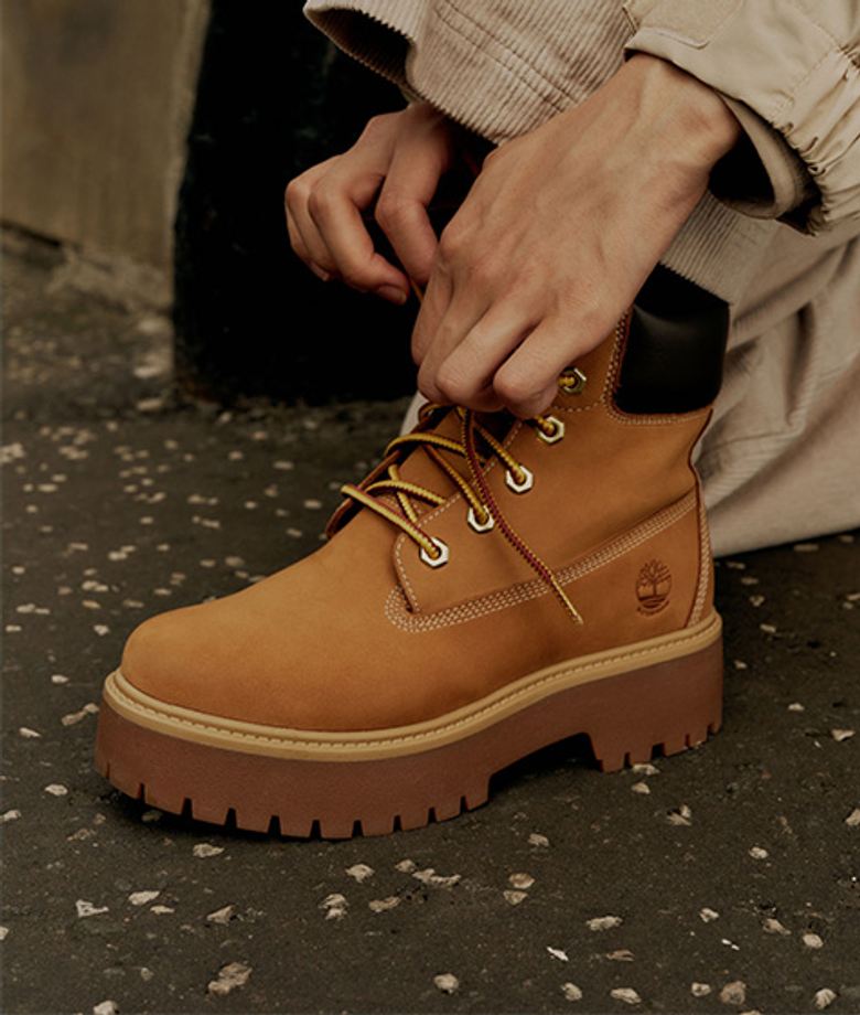 Timberland A5RJD Stone Street 6in WP WHEAT Boots in braun
