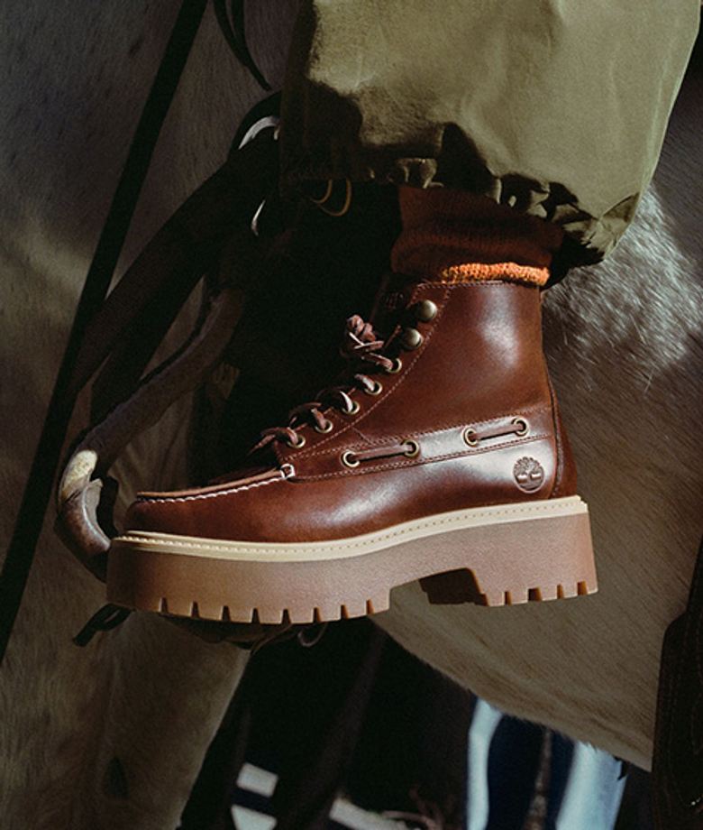 Timberland TB0A27YZEIW1 STONE STREET MID LACE UP BOOT Boots in rot