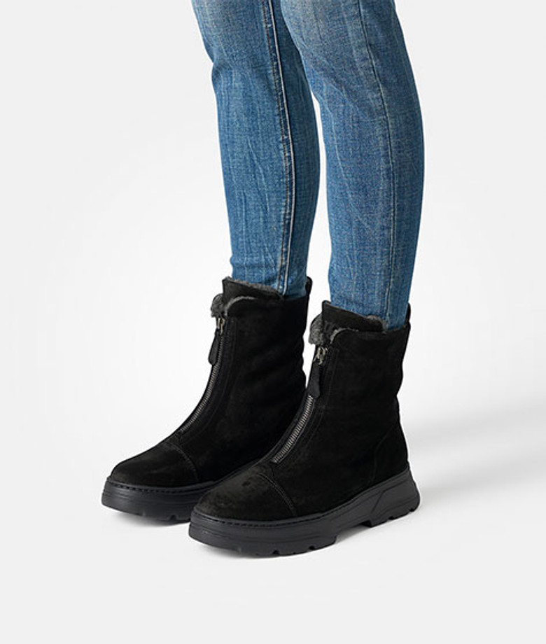 Paul Green 8243-028 Warmfutter in schwarz