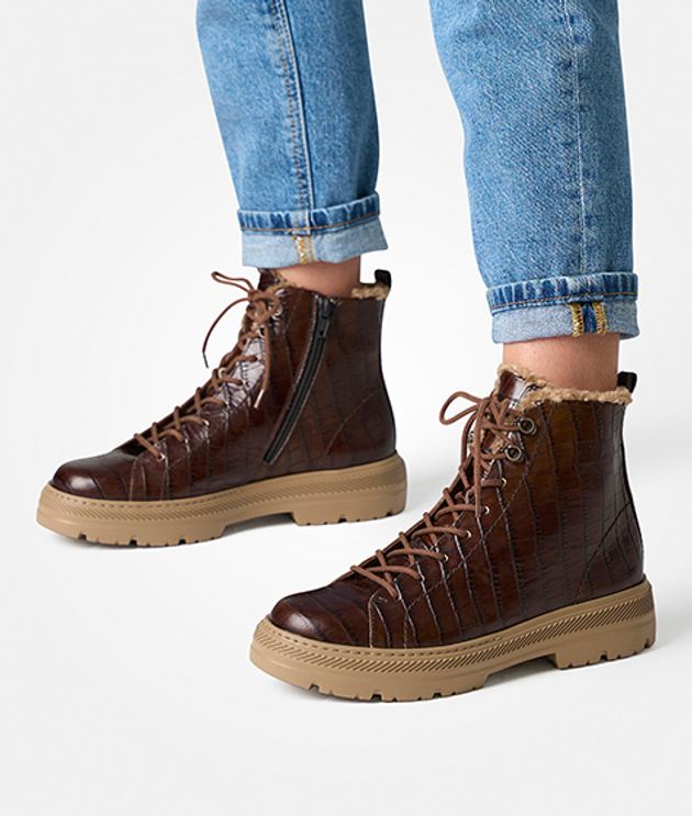 Paul Green 5287-108 Warmfutter in braun