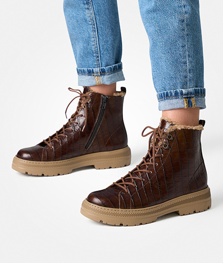 Paul Green 5287-108 Warmfutter in braun