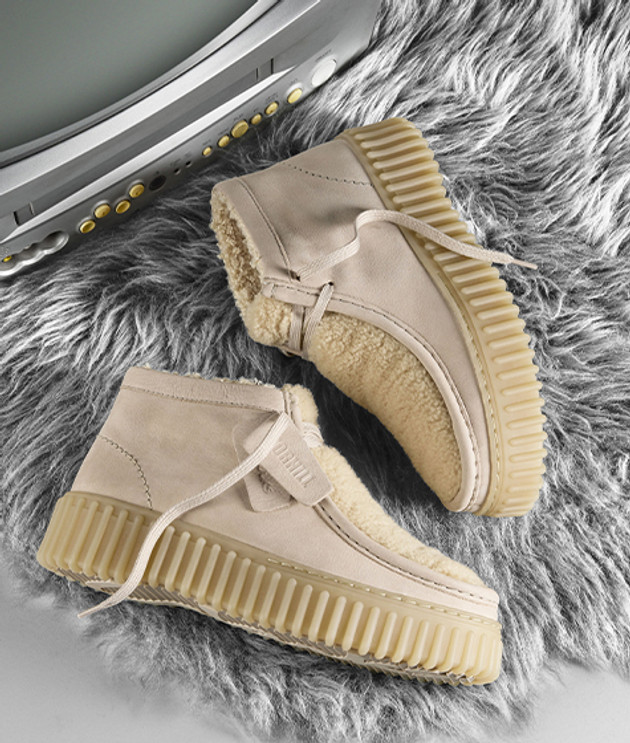 Clarks Torhill Moss 26182914 4 Warmfutter in beige