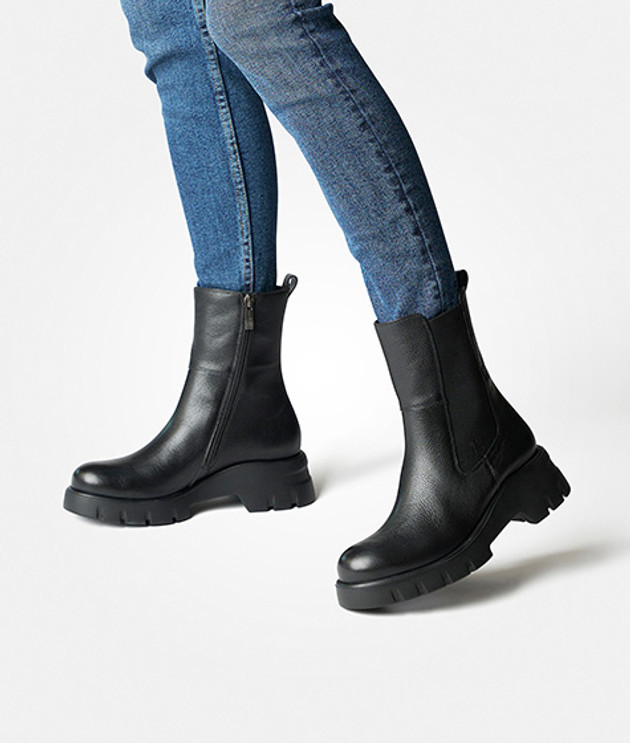 Paul Green 8104-000 Stiefeletten in schwarz