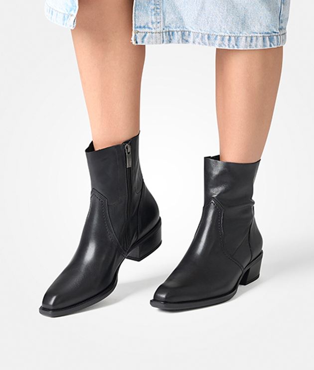 Paul Green 8276-008 Stiefeletten in schwarz