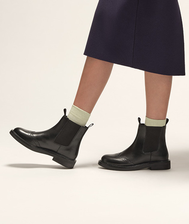 GEOX SERILDA Stiefeletten in schwarz