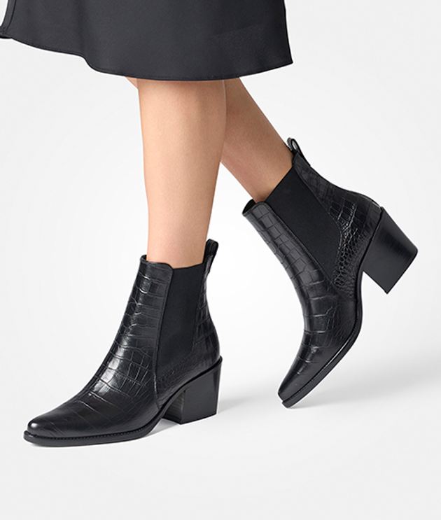 Paul Green 8150-028 Stiefeletten in schwarz