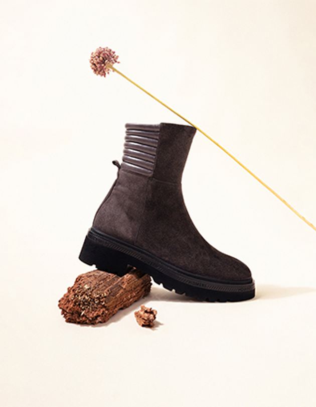 Homers 20251 SIENA Stiefeletten in grau