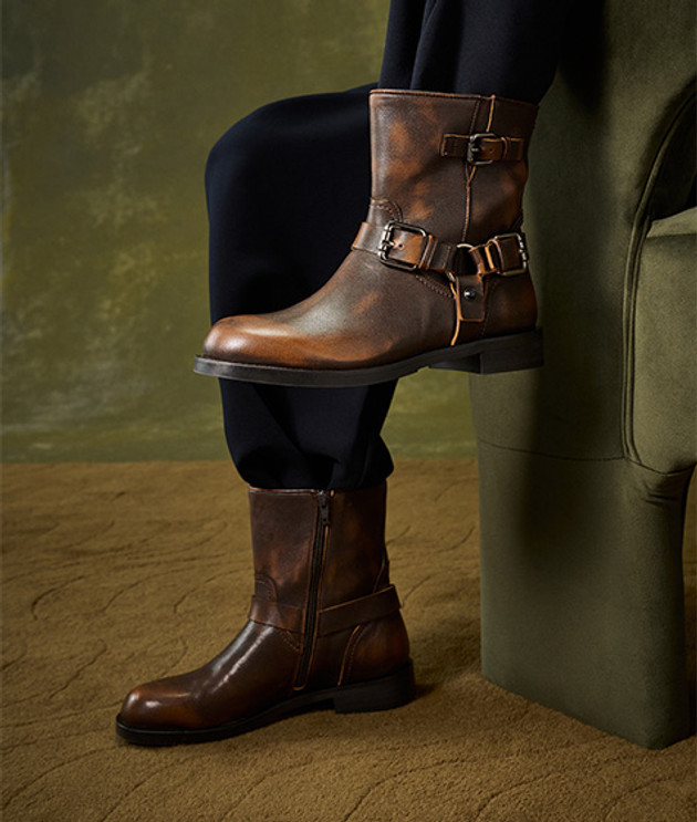 Donna Carolina FREYA ALMA MARTE CUOIO 58.756.221-001 Stiefeletten in braun