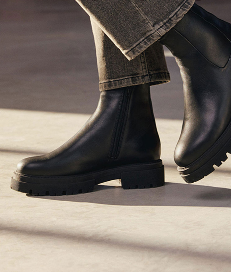 Blackstone AL415 DARK BROWN Stiefeletten in braun