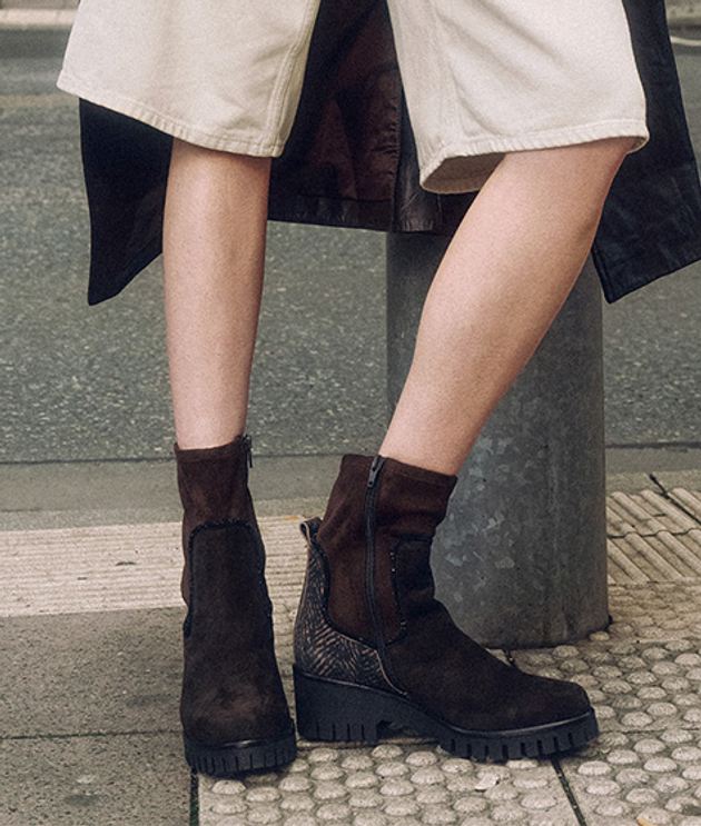 Donna Carolina RAY STRASS 56.699.148-001 Stiefeletten in braun