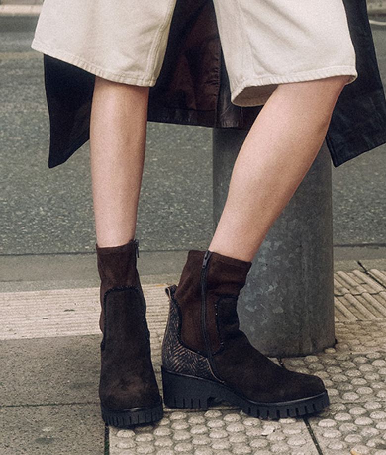 Donna Carolina RAY STRASS 56.699.148-001 Stiefeletten in braun