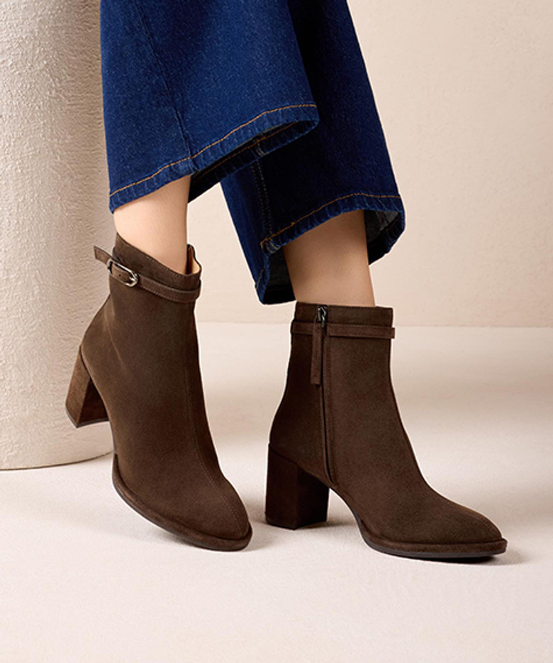 Unisa LARISA_BS BROWN Stiefeletten in braun