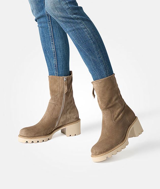 Paul Green 8133-058 Stiefeletten in beige