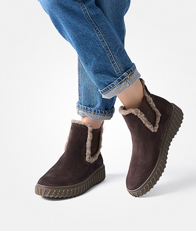 Paul Green 8292-008 Warmfutter in braun