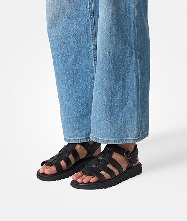 Paul Green 6204-009 Sandaletten in schwarz