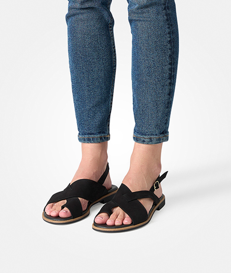 Paul Green 6216-019 Sandaletten in schwarz