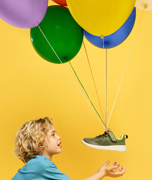 GEOX FOOT-RUN Sneaker in grün