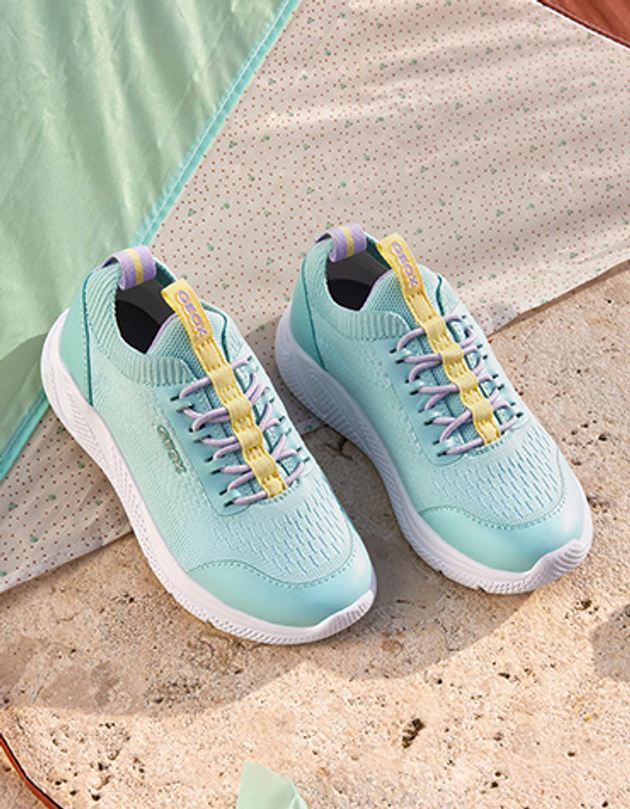 GEOX SPRINTYE Sneaker in grün