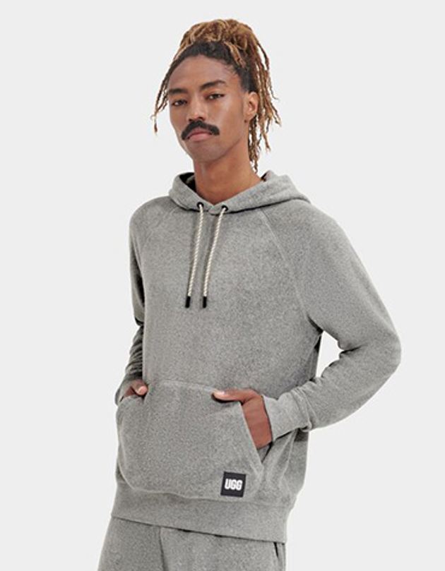 UGG 1133414 GRHE TERRANCE HOODIE FL Homewear in grau