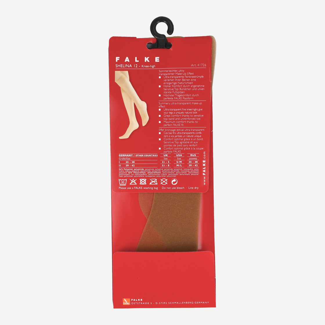 Feinstrümpfe Shelina 12 Sun - Sun - Rückansicht