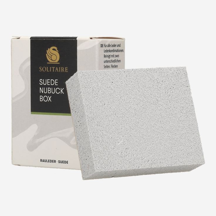 Solitaire Verlours Nubuk Box - Neutral - Rückansicht
