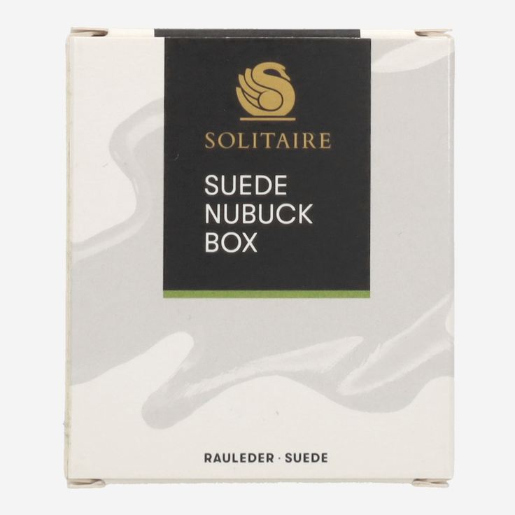 Solitaire Verlours Nubuk Box - Neutral - Frontansicht