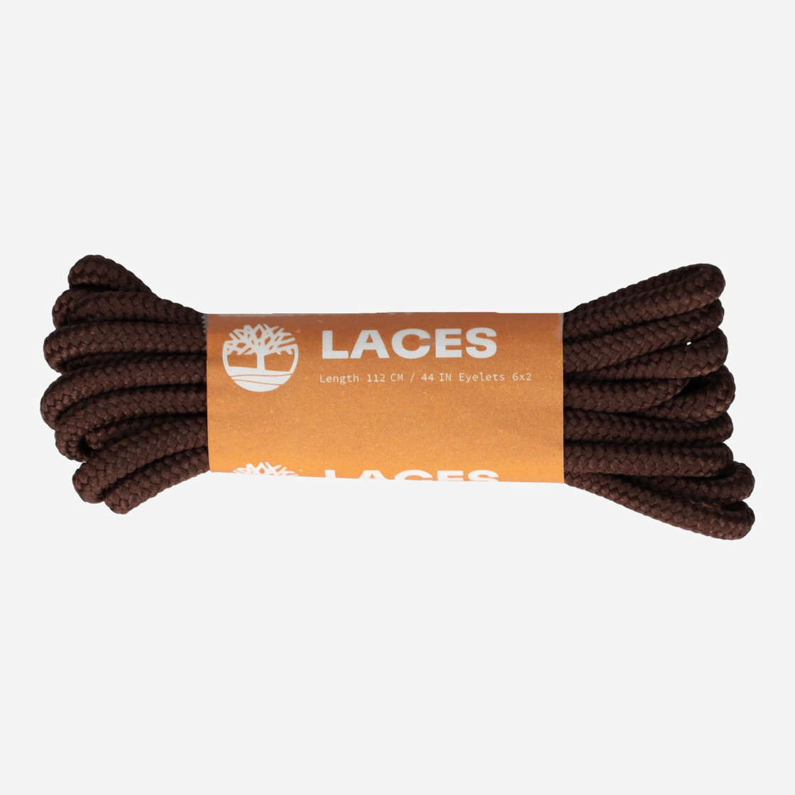 Timberland HIKER LACES 112cm - Dunkelbraun - Frontansicht
