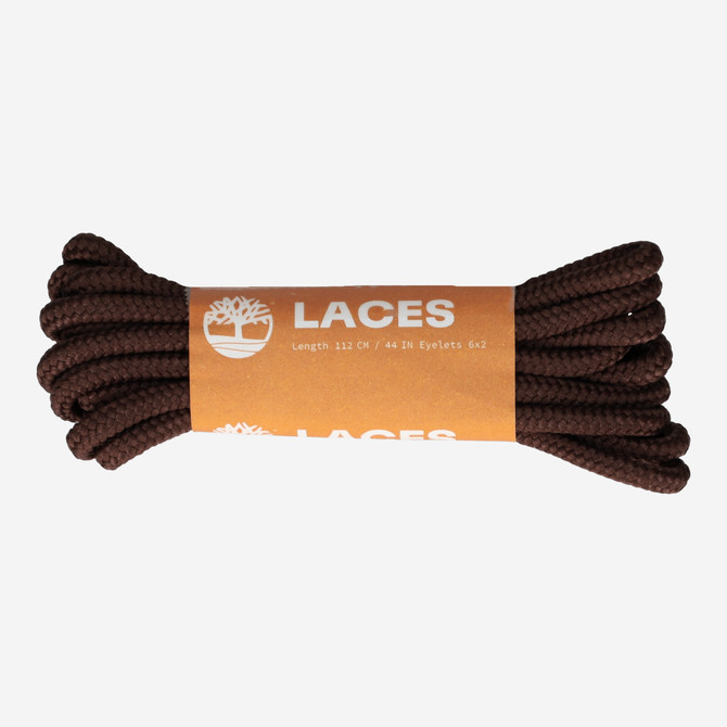 Timberland HIKER LACES 112cm - Dunkelbraun - Frontansicht