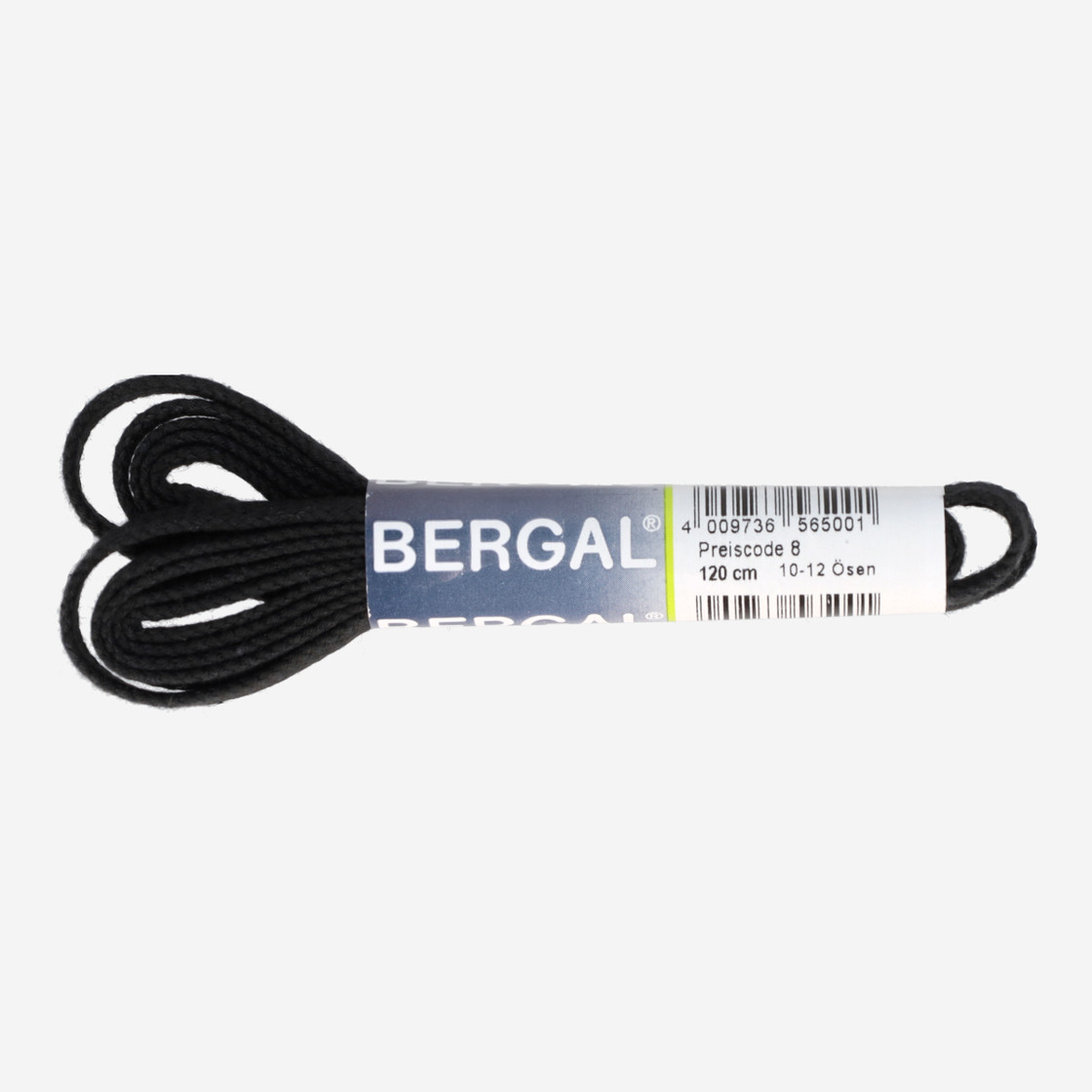 Bergal Flach schwarz - Schwarz - Rückansicht