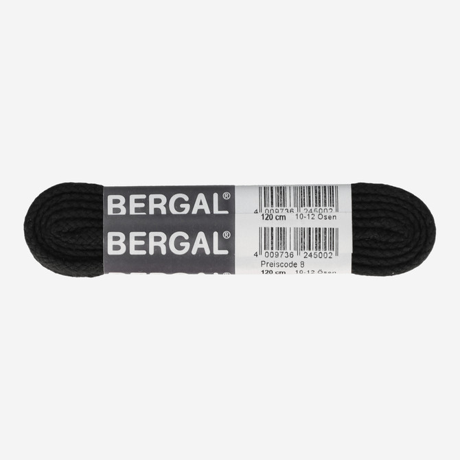 Bergal Kordel schwarz - Schwarz - Frontansicht