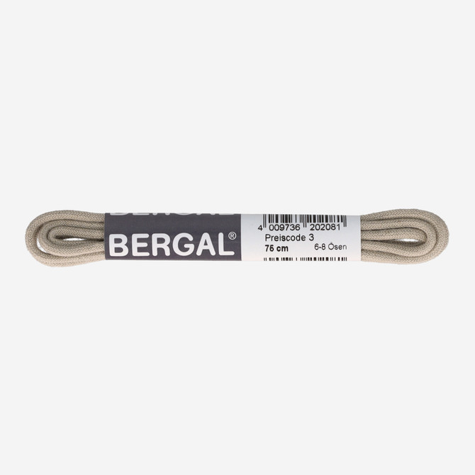 Bergal Rund grau - Grau - Frontansicht