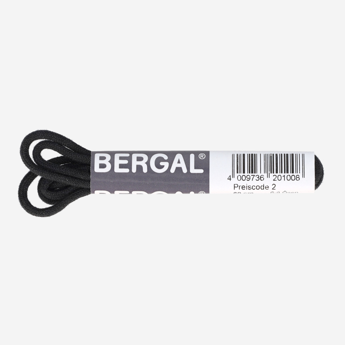 Bergal Rund schwarz - Schwarz - Rückansicht
