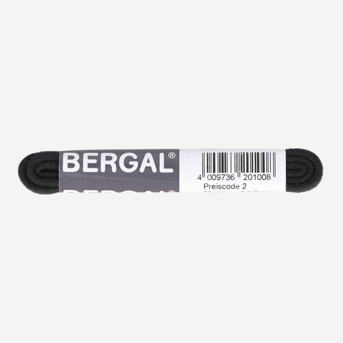 Bergal Rund schwarz - Schwarz - Frontansicht