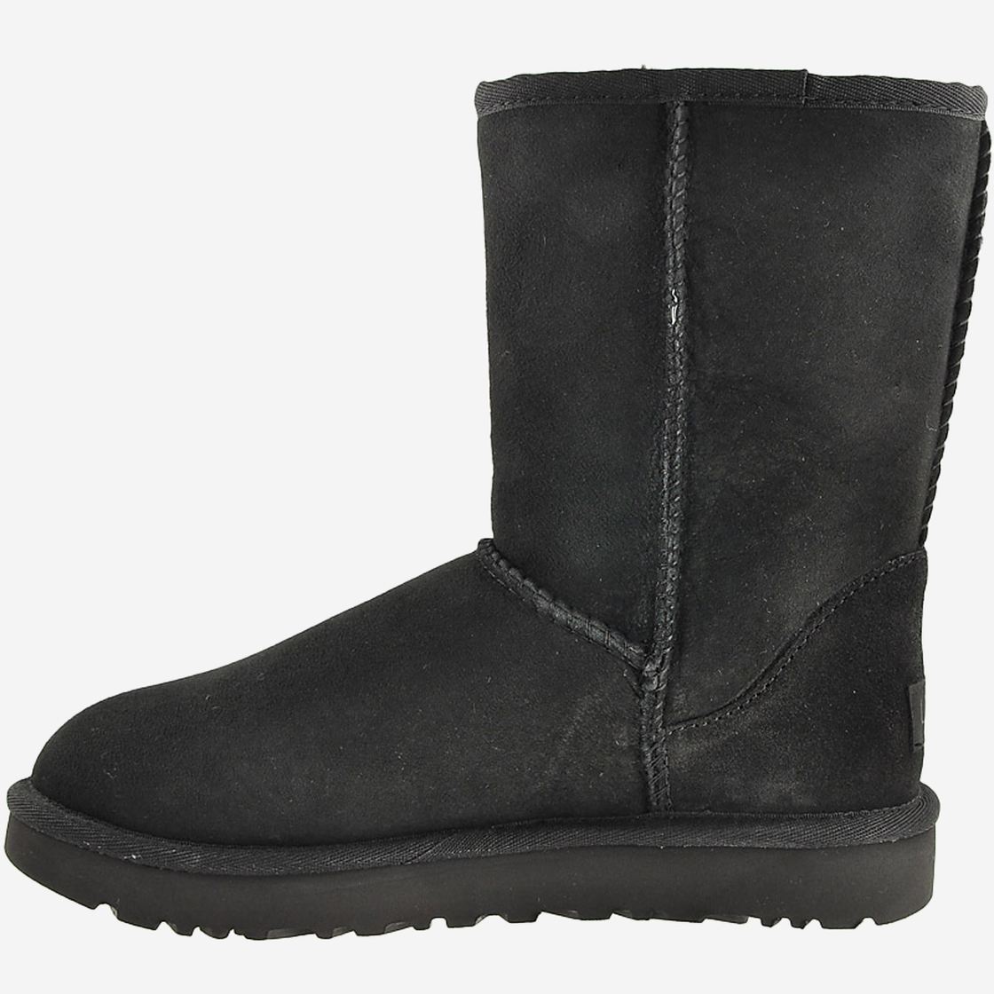 UGG australia CLASSIC SHORT II - Schwarz - Frontansicht