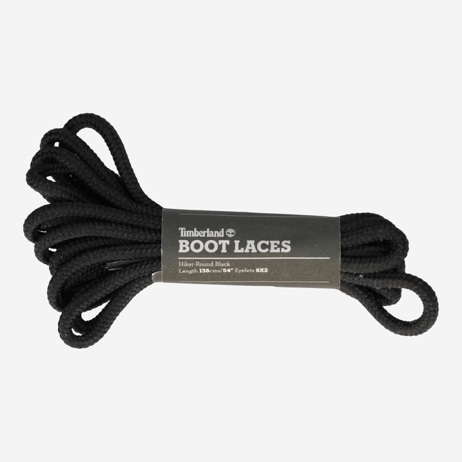 Timberland HIKER LACES 138cm - Schwarz - Rückansicht