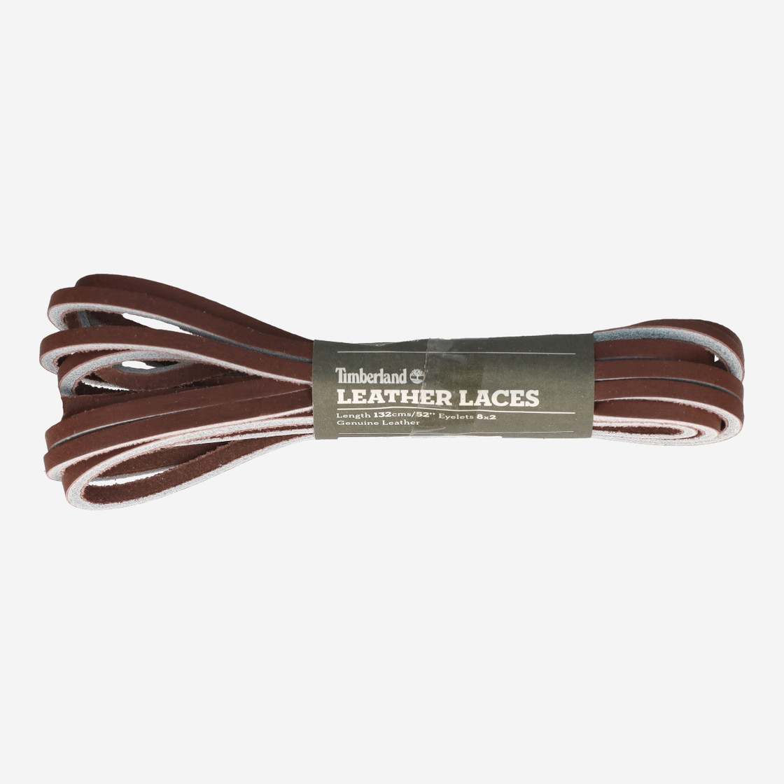 Timberland LEATHER LACES 132cm - Rot - Rückansicht