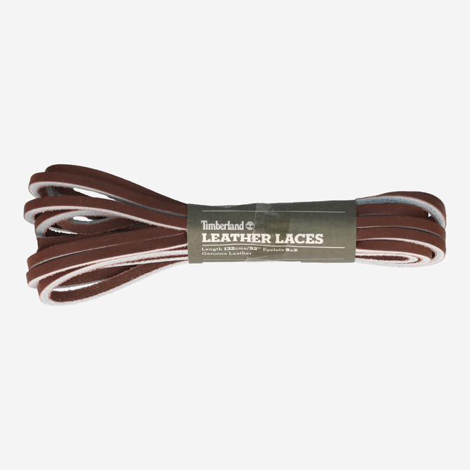 Timberland LEATHER LACES 132cm - Rot - Rückansicht