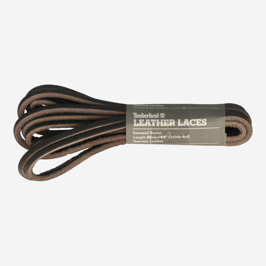 Timberland LEATHER LACES 111cm - Braun - Rückansicht