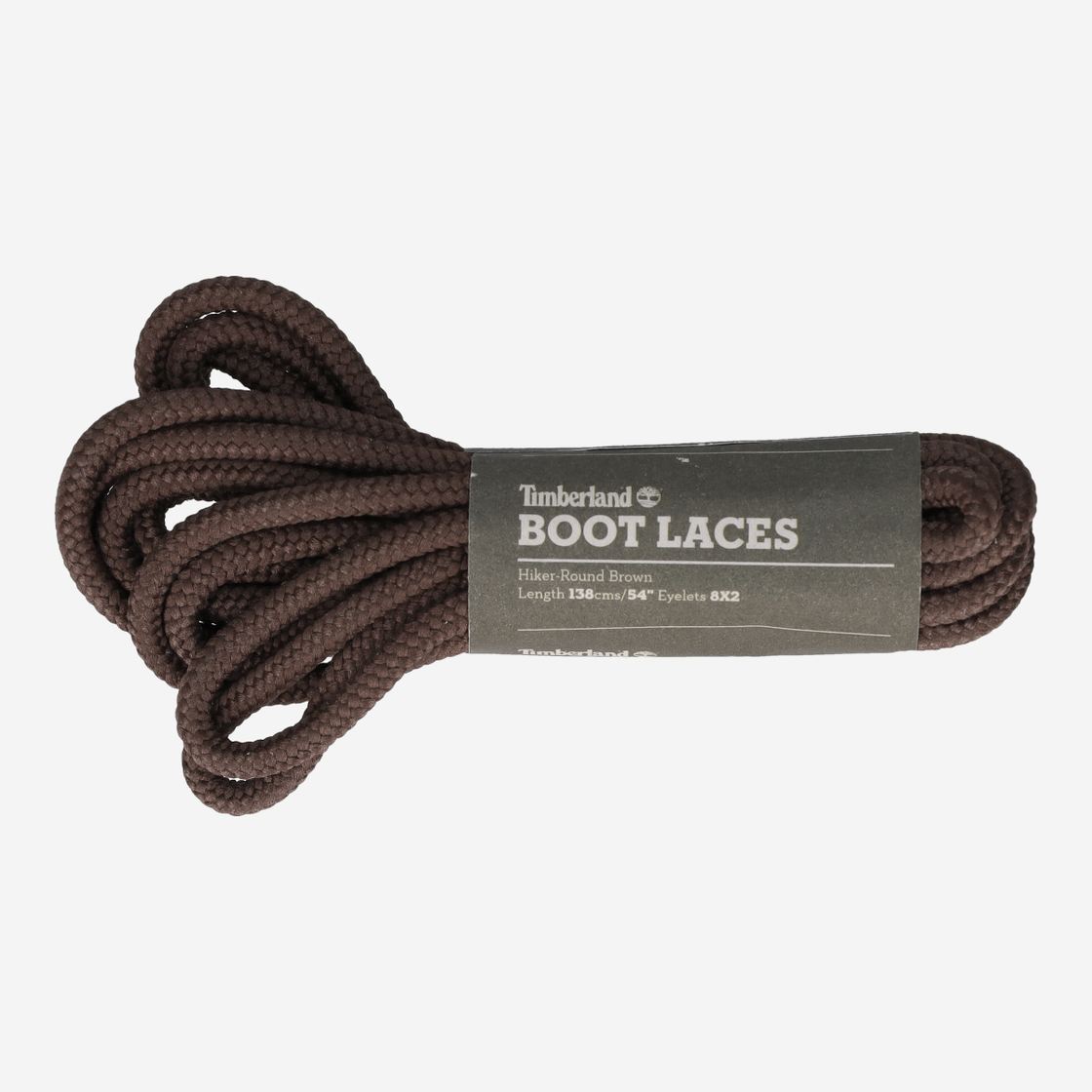 Timberland HIKER LACES 138cm - Dunkelbraun - Rückansicht