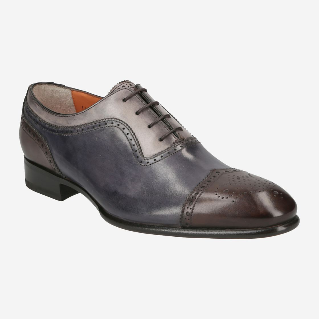 Santoni 14829 - Blau - Frontansicht