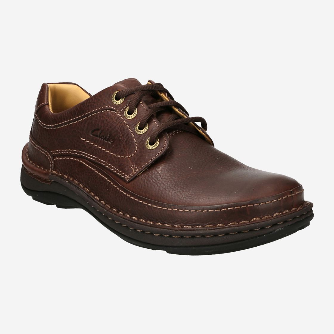 Clarks NATURE THREE - Braun - Frontansicht