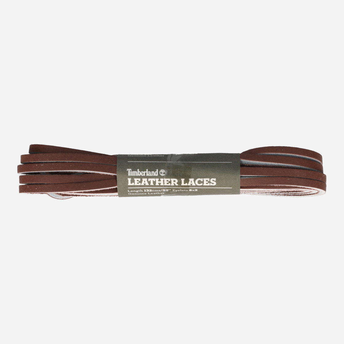 Timberland LEATHER LACES 132cm - Rot - Frontansicht