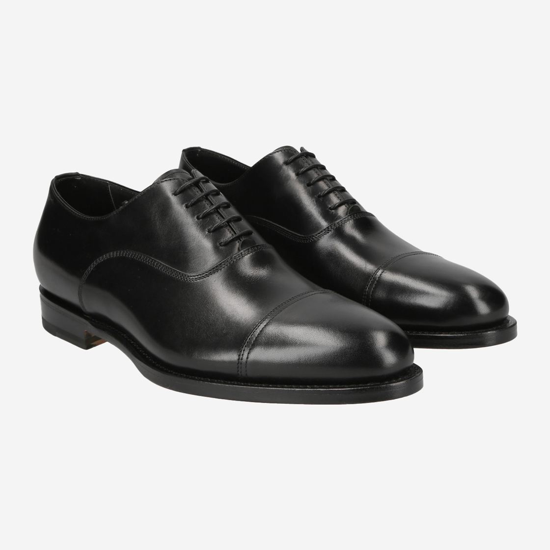 Santoni 13162 - Schwarz - Seitenansicht